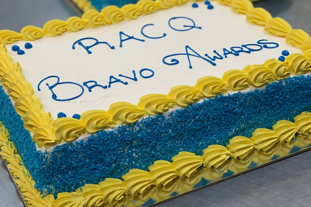 Corporate Slab Cake for RACQ