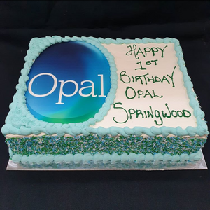 opal retirement celebration cake